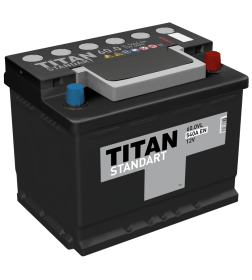 Аккумулятор TITAN STANDART 6СТ-60.0 VL R+