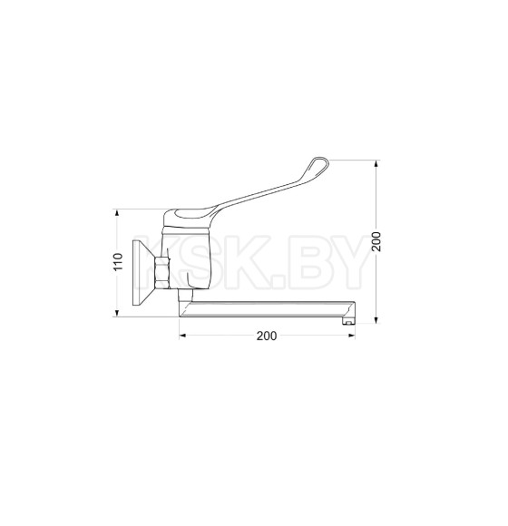 Смеситель для кухни РМС РМС-Л1-005(R8) (РМС-Л1-005(R8)) 