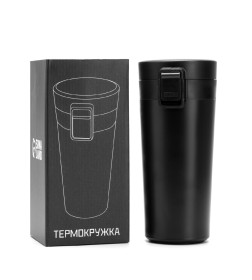 Термокружка, 380 мл, Style "Мастер К", сохраняет тепло 8 ч, с ситечком  4681178   