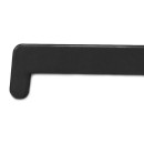 Заглушка "Кристаллит" 700 мм люкс цвет Антрацит