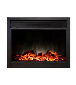 Каминокомплект Смолком BOSTON MB/JUP/SYM26 c Real Flame MOONBLAZE DELUXE-S BL LT Белый ваниль