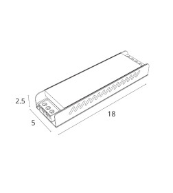 Блок питания Power-Standard 24В 200Вт 8.3А IP20 Arte Lamp