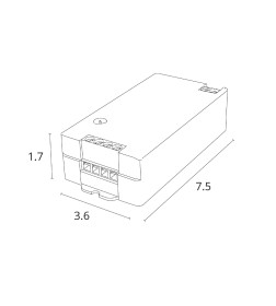 Контроллер SMART для управления лентой 12-24В 4 канала 1х3,5A RF 2,4ГГц IP20 Arte Lamp