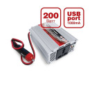 Автомобильный инвертор AVS 12/220V IN-200W (A80683S) 