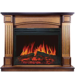 Каминокомплект Смолком BOSTON MB/JUP/SYM26 c Royal Flame Jupiter FX N Black Дуб антик