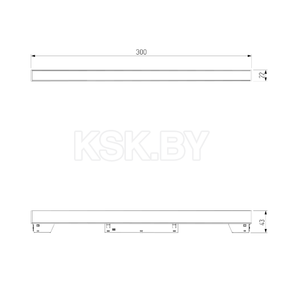 Светильник трековый 10W  3000K черный Slim Magnetic L01 85000/01 (a067372) 