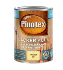 Декоративно-защитный Лак декоративно-защитный Pinotex Lacker Aqua 10 матовый ,  1 л