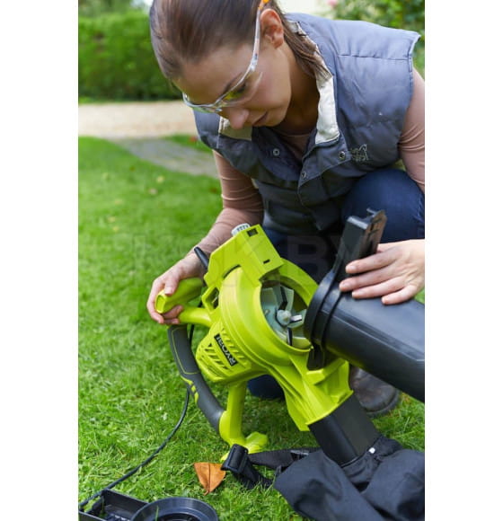 Воздуходувка-пылесос электрическая RYOBI RBV3000CSV (5133002188) 