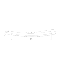 Светильник трековый для радиусного шинопровода 16W 4200K Planar чёрный Ø 1200мм Slim Magnetic 85182/01