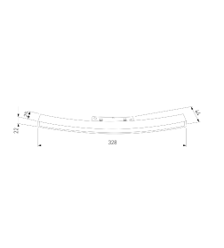 Светильник трековый для радиусного шинопровода 16W 4200K Planar чёрный Ø 800мм Slim Magnetic 85180/01