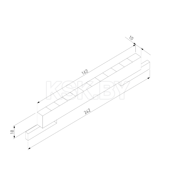 Светильник трековый 10W 3000K черный Mini Magnetic 85168/01 (a065655) 