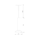 Светильник трековый 3W 3000K черный/латунь Mini Magnetic 85164/01 (a065651) 