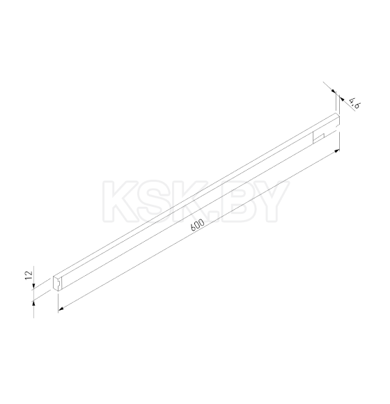 Светильник трековый 10W 3000K черный Mini Magnetic 85163/01 (a065650) 