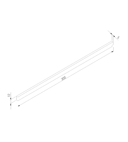 Светильник трековый 5W 3000K черный Mini Magnetic 85162/01