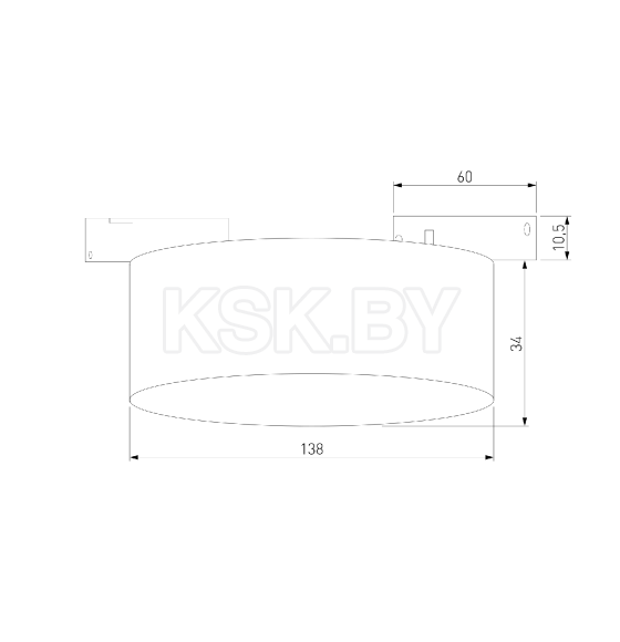 Светильник трековый 12W 3000K черный Mini Magnetic 85161/01 (a065648) 