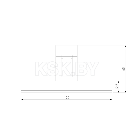 Светильник трековый 7W 3000K черный Esthetic Magnetic 85124/01 (a065425) 