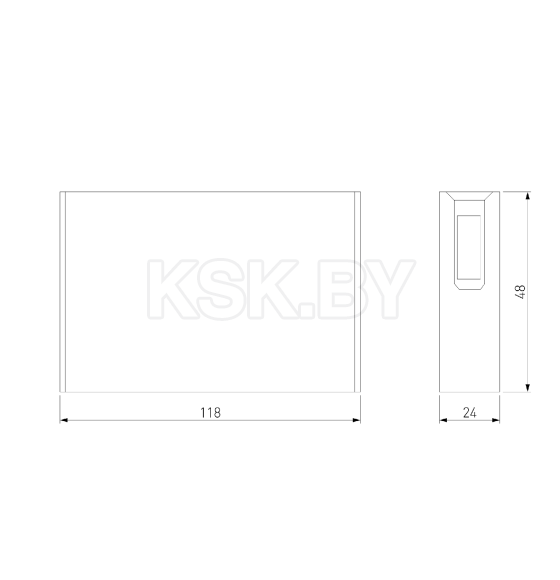 Светильник трековый 6W 3000K черный Esthetic Magnetic 85122/01 (a065423) 