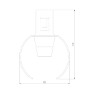 Светильник трековый 3W 3000K черный Esthetic Magnetic 85119/01 (a065420) 