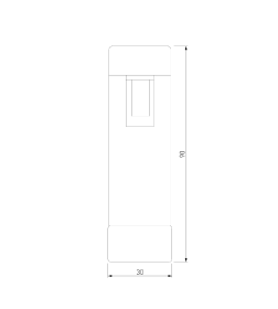 Светильник трековый 3W 3000K черный Esthetic Magnetic 85116/01