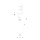 Светильник трековый 5W 3000K черный Esthetic Magnetic 85115/01 (a065416) 