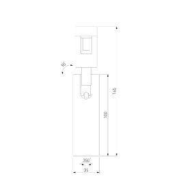 Светильник трековый 5W 3000K черный Esthetic Magnetic 85115/01