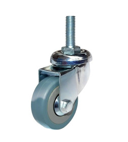 Поворотная колесная опора с болтом сер. рез. SCtg25