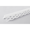 Уголок ПВХ перфорированный  для мокрой штукатурки "6", Profigips, 3 м