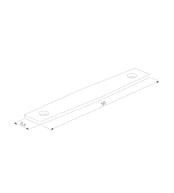 Планка соединительная для шинопровода (1 шт.) Mini Magnetic 85176/00