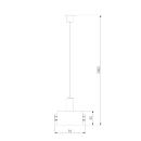 Набор подвеса с питанием черный Module System 85185/00 (a066182) 