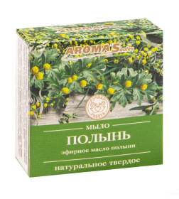 Мыло твердое натуральное "Полынь", 80 гр. AROMA'Saules