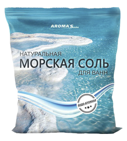 Соль морская для ванн "Йодо-бромная", 1 кг AROMA'Saules