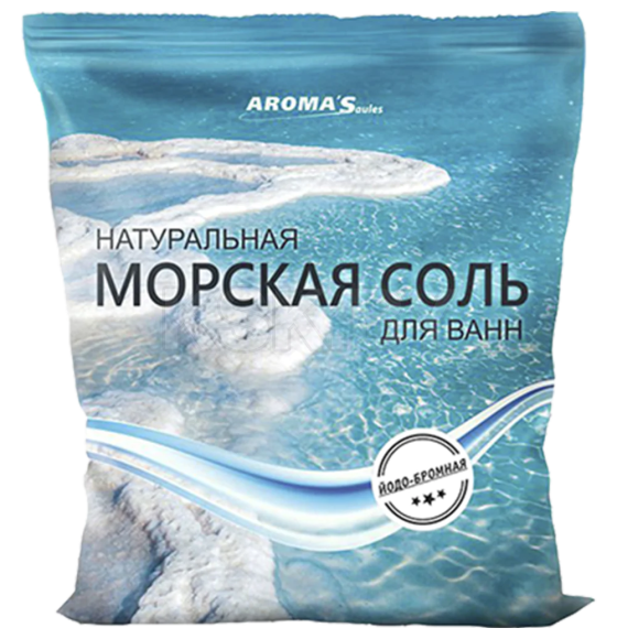 Соль морская для ванн 