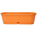 Ящик балконный для цветов Gerber (Гербера) 50x15 см с поддоном, DRINA 10017 цвет микс (10017) 