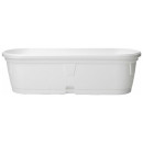Ящик балконный для цветов Gerber (Гербера) 50x15 см с поддоном, DRINA 10017 цвет микс (10017) 