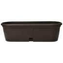 Ящик балконный для цветов Gerber (Гербера) 50x15 см с поддоном, DRINA 10017 цвет микс (10017) 