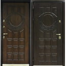 Дверь входная "Аплот" Дуб темный  (левая)  960х2050 мм