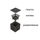 Дождеприемник Standartpark ДП-25.25-ПП пластиковый квадратный (86701) 