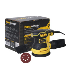 Шлифмашина эксцентриковая Hanskonner HOS8135RС