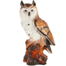 Фигура садовая сова на пне 37х20 см сф-1225-3 (сф-1225-3) 