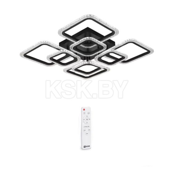 Светильник светодиодный ELEGANT ARIS-B-BG 120Вт 230В 3000-6500K 8400Лм ПУ черный IN HOME (4690612043265) 