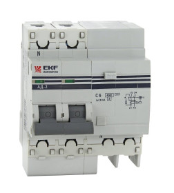 Дифференциальный автомат 1P+N 20А 30мА хар-ка С,AC 4.5kA АД-2 EKF PROxima