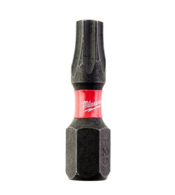 Бита TORX TX30х25мм ударная Milwaukee Shockwave (2 шт.)