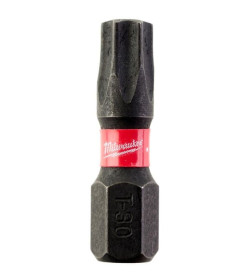 Бита TORX TX30х25мм ударная Milwaukee Shockwave (2 шт.)