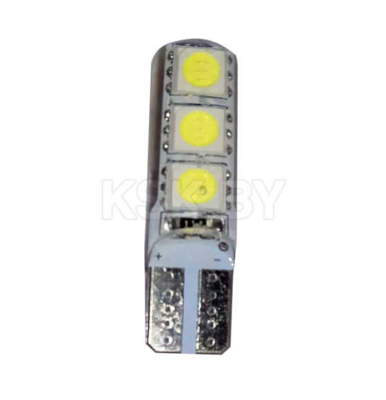 Автолампа светодиодная LED SMD=6(5050) с обманкой 6000K T10 (W5W24V3W180LmW2.1x9.5d) (10 шт.) BOCXOD 89262Pg (89262Pg) 