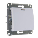 Выключатель 1кл. 10А с индикацией белый Schneider Electric Glossa (GSL000113) 