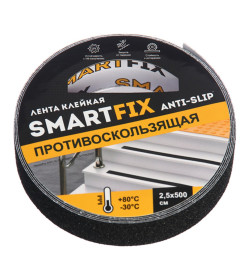 Лента противоскользящая 25мм х 5м (черная) SmartFix ANTI-SLIP SFP2505B