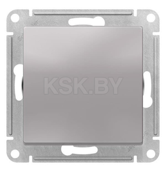 Переключатель 1-кл. IP44, схема 6, 10АХ, алюминий Schneider Electric Atlasdesign Aqua ATN440361 (ATN440361) 