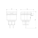 Умная розетка IP44 76103/00 Elektrostandard a065376 (a065376) 