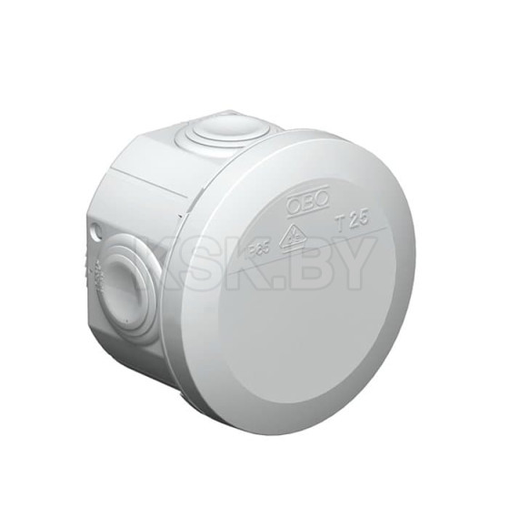 Коробка разветвительная для открытой установки Т25 80х51мм IP65 OBO-BETTERMANN (2007029)