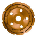 Чашка алмазная 125мм двухрядная MATRIX (72990) 